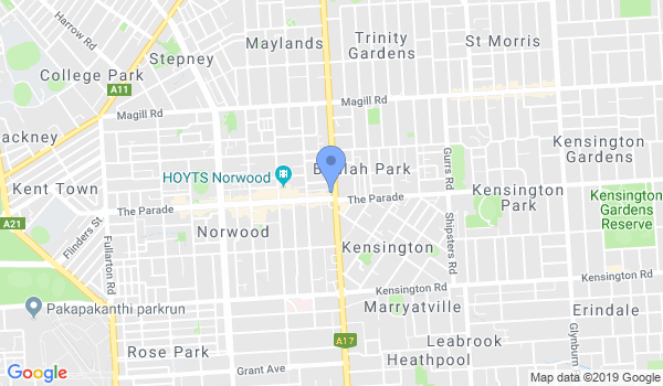 Real Aikido Australia location Map