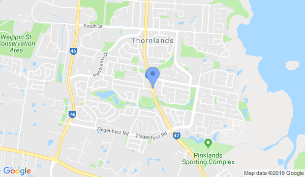 Redlands Karate Dojo location Map