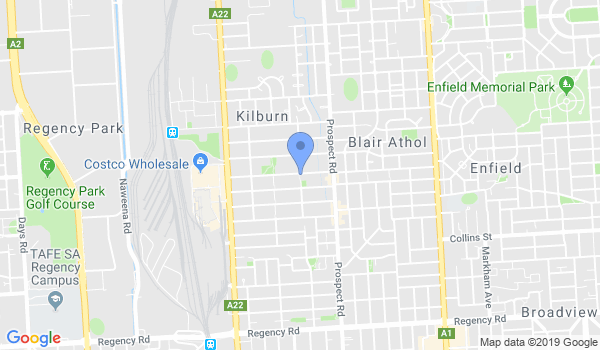 Rensei Karate South Australia location Map