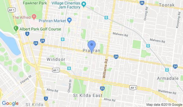 Rhee International Tae Kwon-Do (Caulfield) location Map