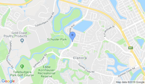 Rhee Taekwondo Gold Coast - Elanora Dojang location Map