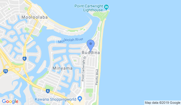 Rhee TaeKwon-Do Golden Beach location Map