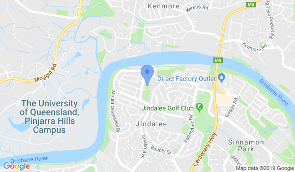 Rhee TaeKwon-Do Jindalee location Map