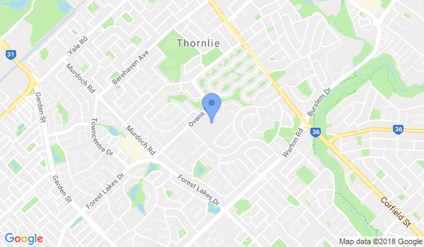 Rhee Taekwondo Thornlie location Map