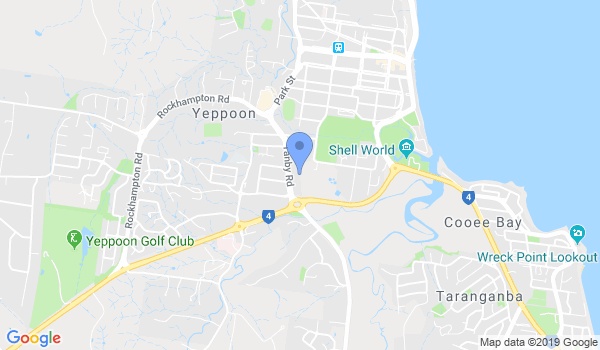 Rhino Mixed Martial Arts Yeppoon location Map