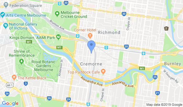 Riai Aikido location Map