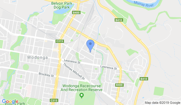 Riverina Martial Arts Wodonga location Map
