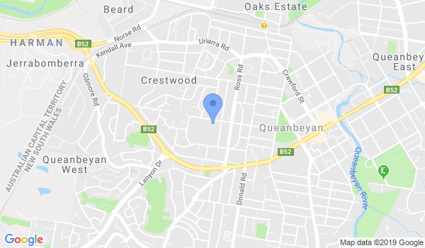 Russell Macarthur Taekwondo International & Hapkido location Map