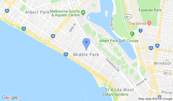 Samurai Schools of Shukokai Karate location Map