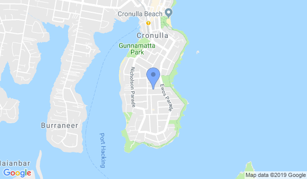 Scott Bollard Wing Chun kung Fu location Map