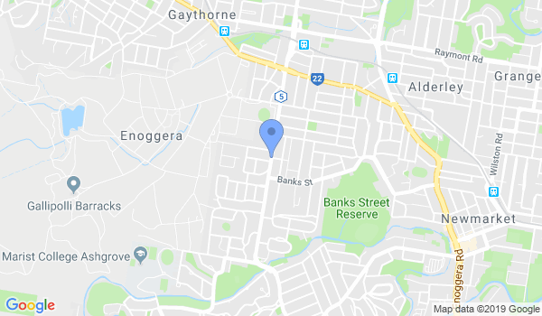 Seido Karate Brisbane location Map