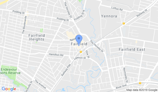 Seido Karate Fairfield location Map