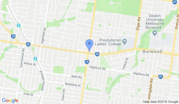 Sendai Jiu Jitsu location Map