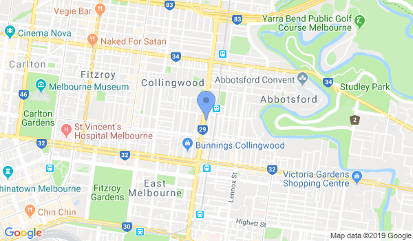 Shaolin Jee Shin Wing Chun Kung Fu Association location Map