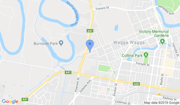 World Shimjang Taekwondo Academy Riverina location Map