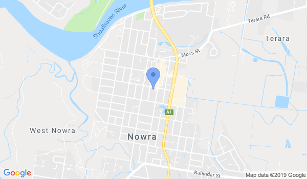 Shoalhaven Kung Fu Academy location Map