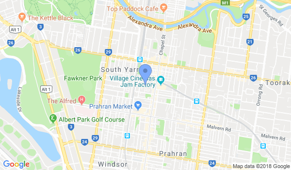 Shotokan Karate International Victoria location Map