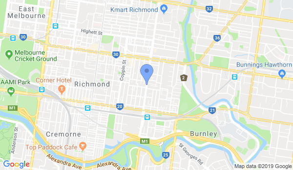 Shotokan Karate Richmond location Map