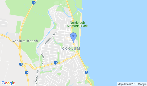 Shotokan Karate Sunshine Coast location Map