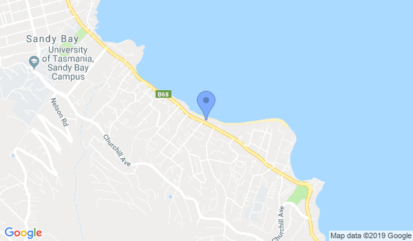 Shotokan Karate TSKFA Sandy Bay location Map