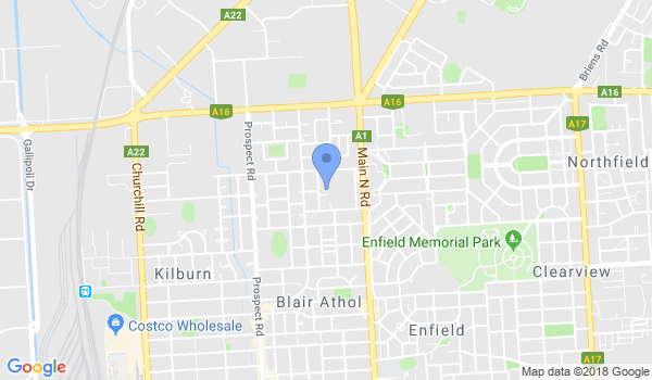 Shotokan Karate Union of Australia location Map