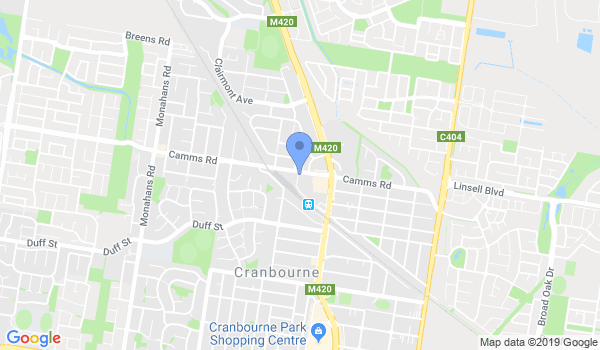 Shukokai Karate Cranbourne location Map