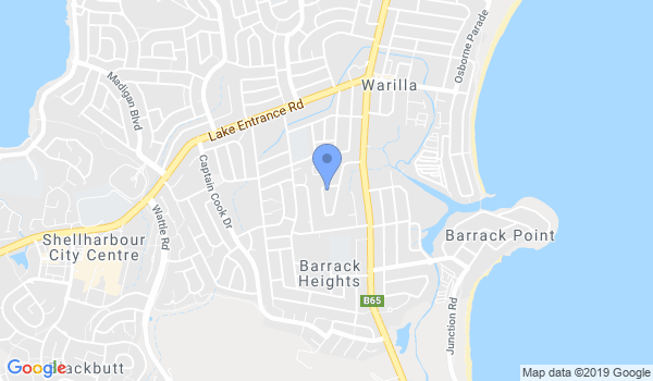 South Coast Martial Arts Centre Warilla/Shellharbour location Map