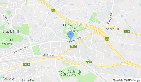 South East Australian Taekwondo location Map
