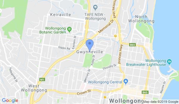 Southern Crane Martial Arts Academyl location Map