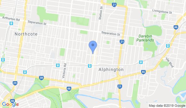 Southern Schools of Aikido location Map