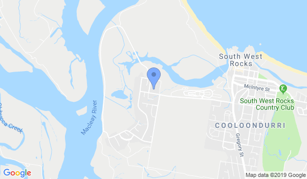 Southern Cross Taekwondo HQ- South West Rocks location Map