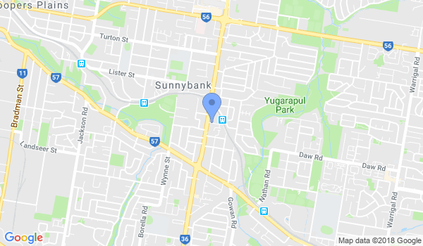 Sunnybank Martial Arts and Jeff Speakman Kenpo 5-0 location Map