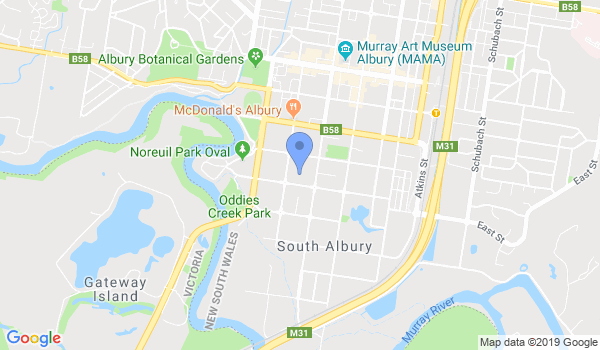 Synergy Martial Art center location Map