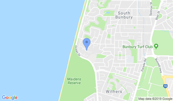 Taekwondo Australia location Map