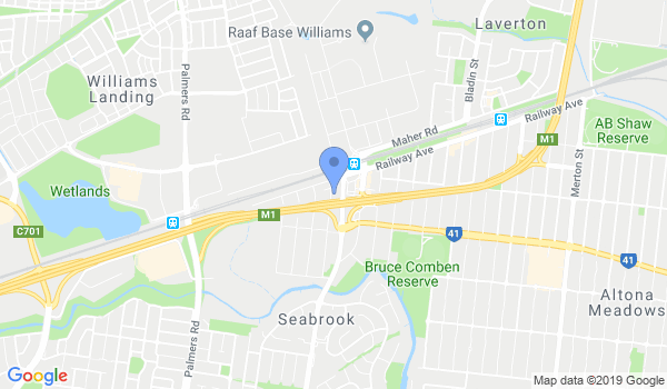 Martial Fitness Aust location Map