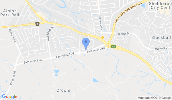 Taekidokai Martial Arts Head office location Map