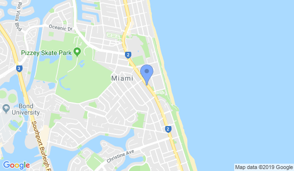 Thai Boxing location Map