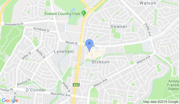 Tora Shotokan Karate-Do Canberra location Map