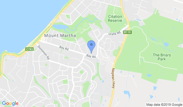 Traditional Shotokan Karate Federation Of Australia - Mount Martha location Map