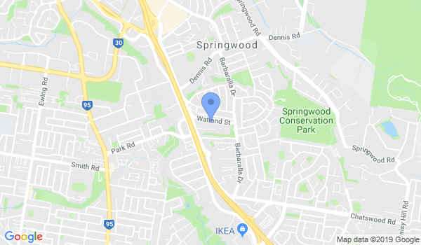 Tsunami Karate Australia location Map