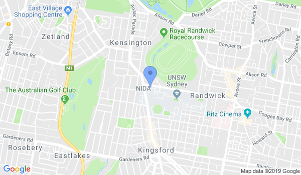 UNSW Karate Club location Map