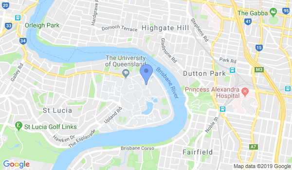 UQ Aikido location Map