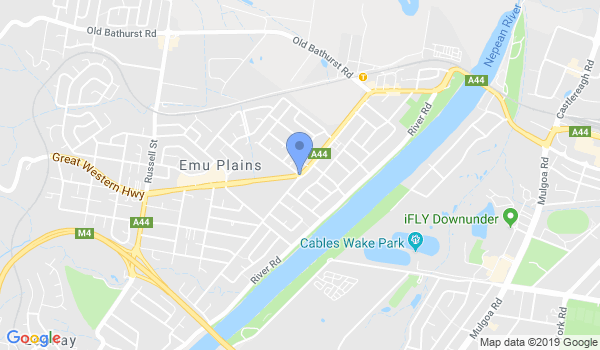 Uechi Ryu EMU Plains Karate-do location Map