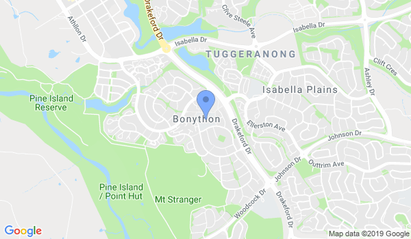 United Taekwondo - Bonython Dojang location Map