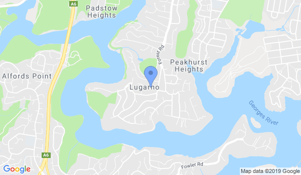 United Taekwondo - Lugarno Dojang location Map