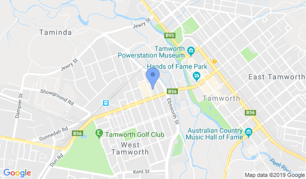 United Taekwondo - Tamworth West Dojang location Map