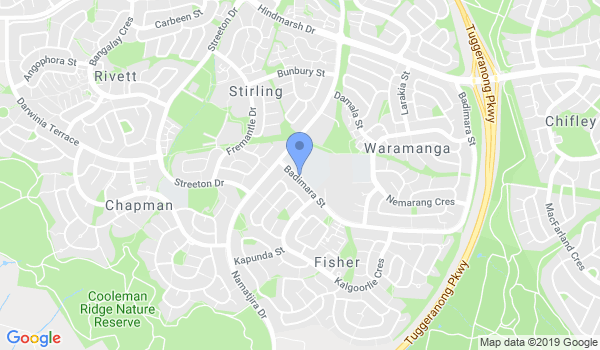 United Taekwondo - Waramanga Dojang location Map