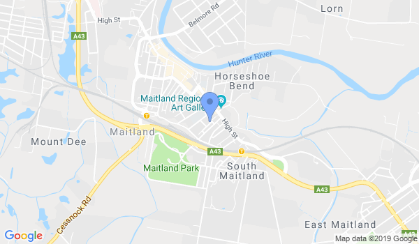 Universal Self Defence Academy location Map