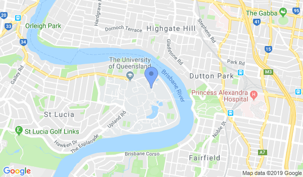 University of Queensland Taekwondo Club Inc location Map