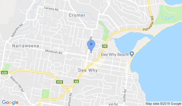 Walsh Martial Arts Australia - Dee Why, NSW location Map